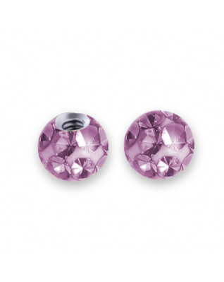 Piercing do brady - labreta so kryštálmi Swarovski®