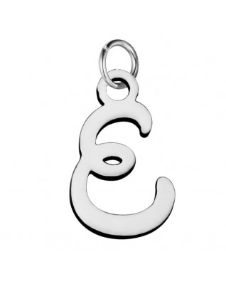 Oceľový prívesok - iniciálka A