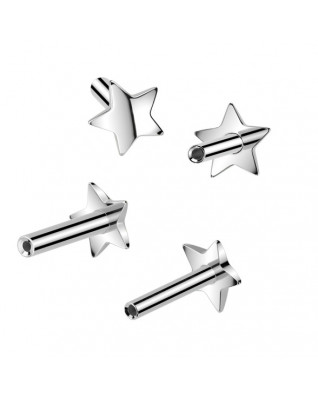 PUSH IN tyčka k labrete TITAN, 1,2 x 8 mm