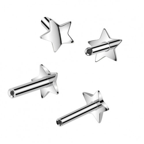 PUSH IN tyčka k labrete TITAN, 1,2 x 8 mm