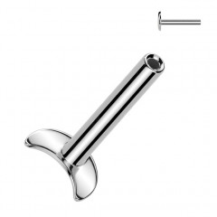 PUSH IN tyčka k labrete TITAN, 1,2 x 8 mm