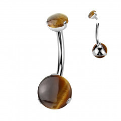 Piercing do pupku - TITAN, Tigrie oko
