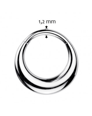 Segment kruh - helix / cartilage / tragus piercing