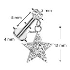 Labreta - piercing do brady s hodou