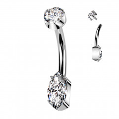 Piercing do pupku - TITAN