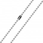 Oceľová retiazka guličková, hr. 2,4 mm