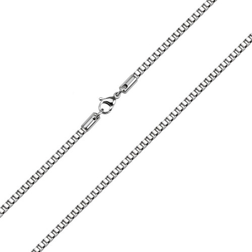 Oceľová retiazka štvorcová, hr. 3 mm