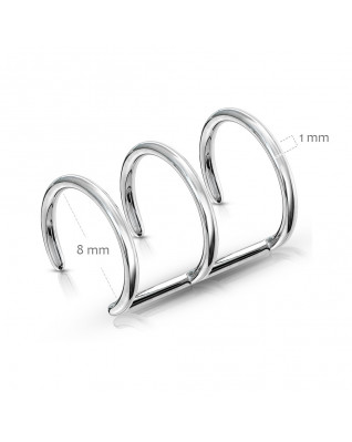 Falošný piercing do ucha