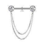 Piercing do bradavky TITAN - PUSH IN