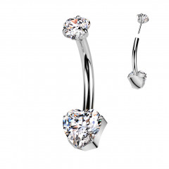 PUSH IN piercingu do pupku TITAN