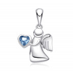 Strieborný prívesok anjelik