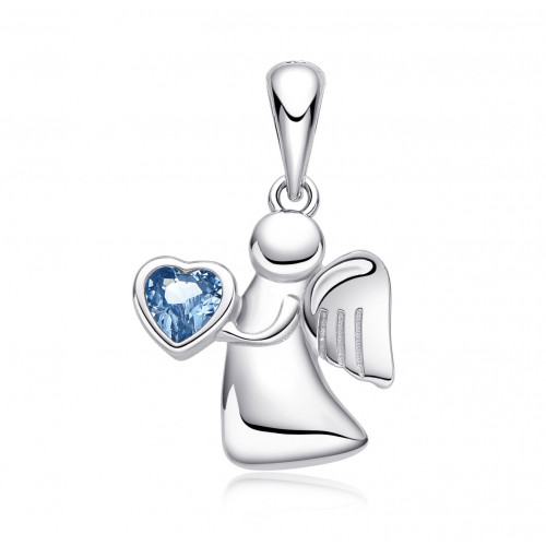 Strieborný prívesok anjelik