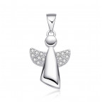 Strieborný prívesok anjelik
