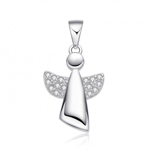Strieborný prívesok anjelik