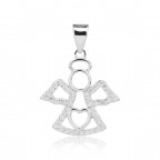 Strieborný prívesok anjelik