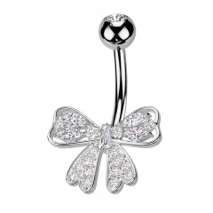 Piercing do pupku mašlička