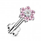 PUSH IN piercing do brady / ucha TITAN 1,2 x 8 mm
