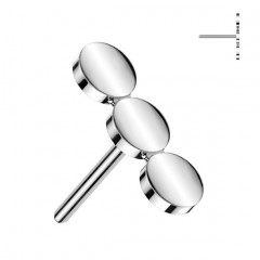 Ozdobná časť k PUSH IN piercingu TITAN
