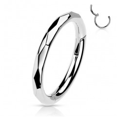 Segment kruh - helix / cartilage / tragus piercing TITAN