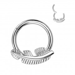 Segment kruh - helix / cartilage / tragus / septum piercing TITAN