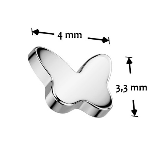 Náhradná ozdoba k dermálu TITAN, závit 1,6 mm