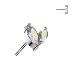 Ozdobná časť k PUSH IN piercingu TITAN