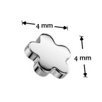 Náhradná ozdoba k dermálu TITAN, závit 1,6 mm