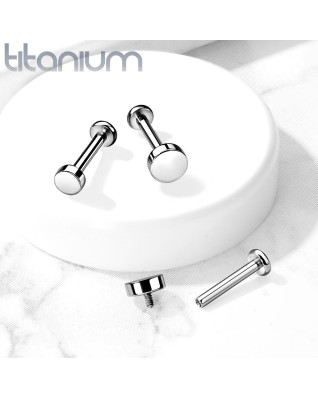 Piercing do brady - labreta titán 1,2 x 8 mm