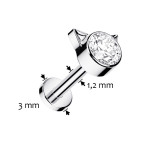 Piercing do brady titán Kitty