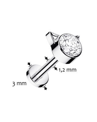 Piercing do brady titán Kitty