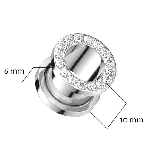 Tunel so zirkónmi skrutkovací TITAN