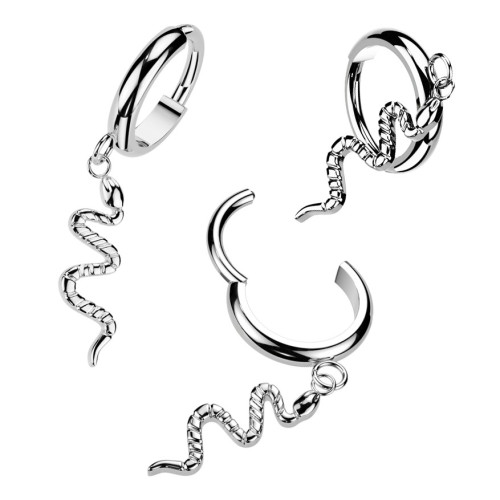 Piercing segment s hadom TITAN, 1,2 x 8 mm