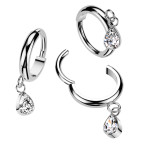 Piercing segment TITAN, 1,2 x 8 mm