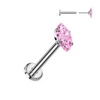 Piercing do brady - PUSH IN labreta TITAN