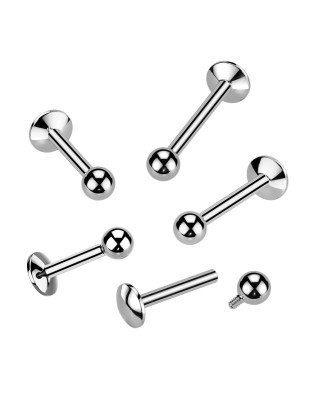 Piercing do brady - labreta titán