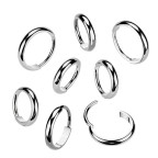 Segment kruh - helix / cartilage / tragus piercing TITAN