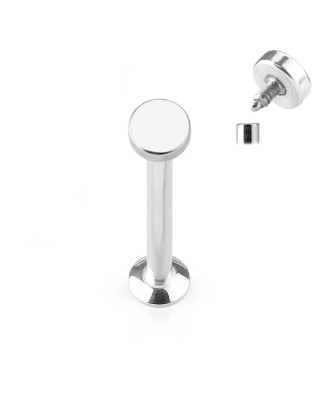 Piercing do brady - labreta 1,2 x 6 mm, koliesko 3 mm