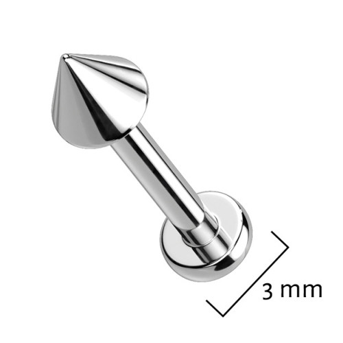 Piercing do brady - labreta TITAN