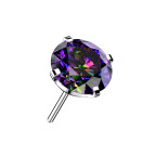 Kamienok k PUSH IN piercing do nosa TITAN