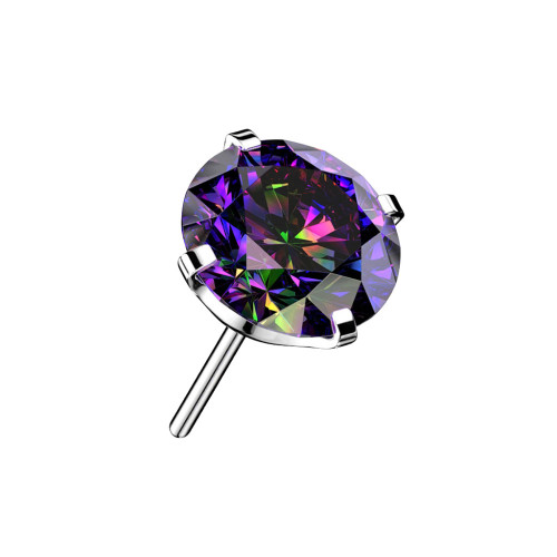 Kamienok k PUSH IN piercing do nosa TITAN