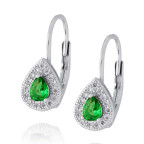 Strieborné náušnice