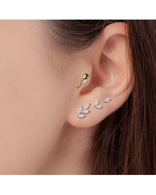 Piercing do brady - PUSH IN labreta TITAN